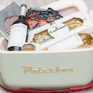 Caja navideña con nevera polarbox 25